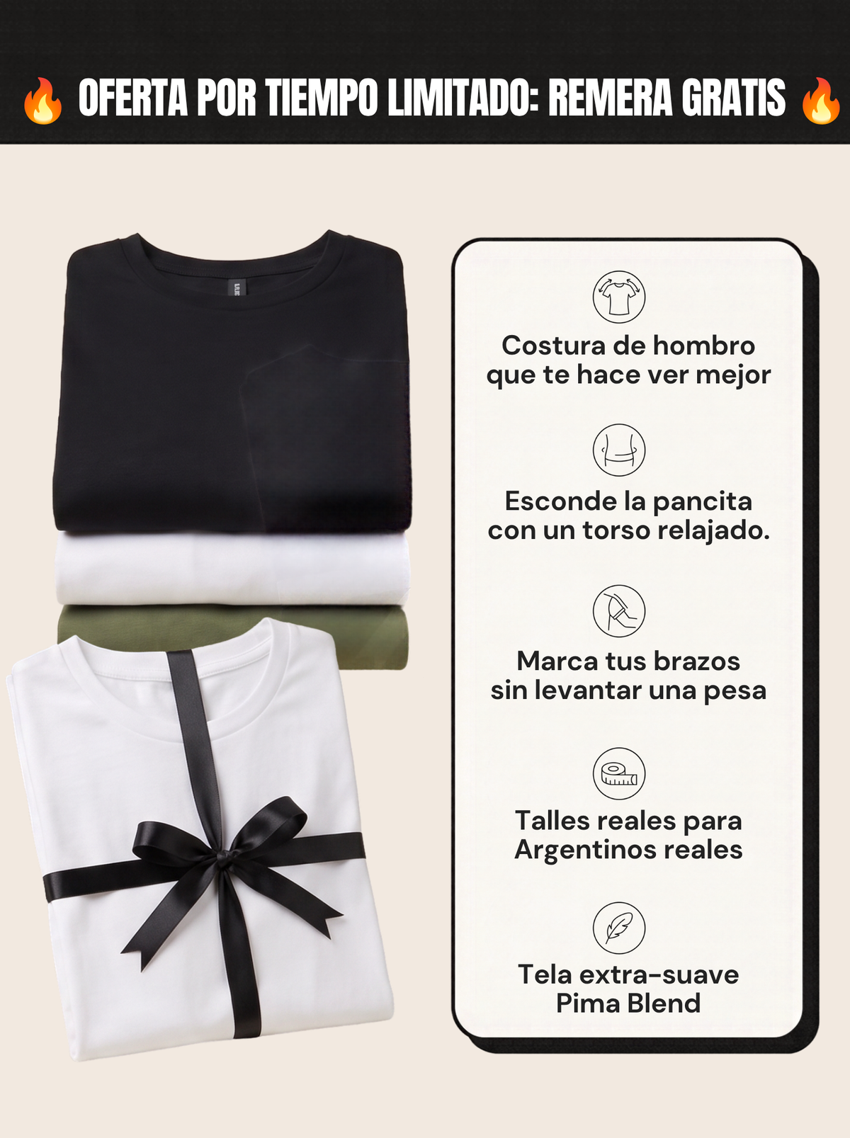 Hombre con remera Elemental