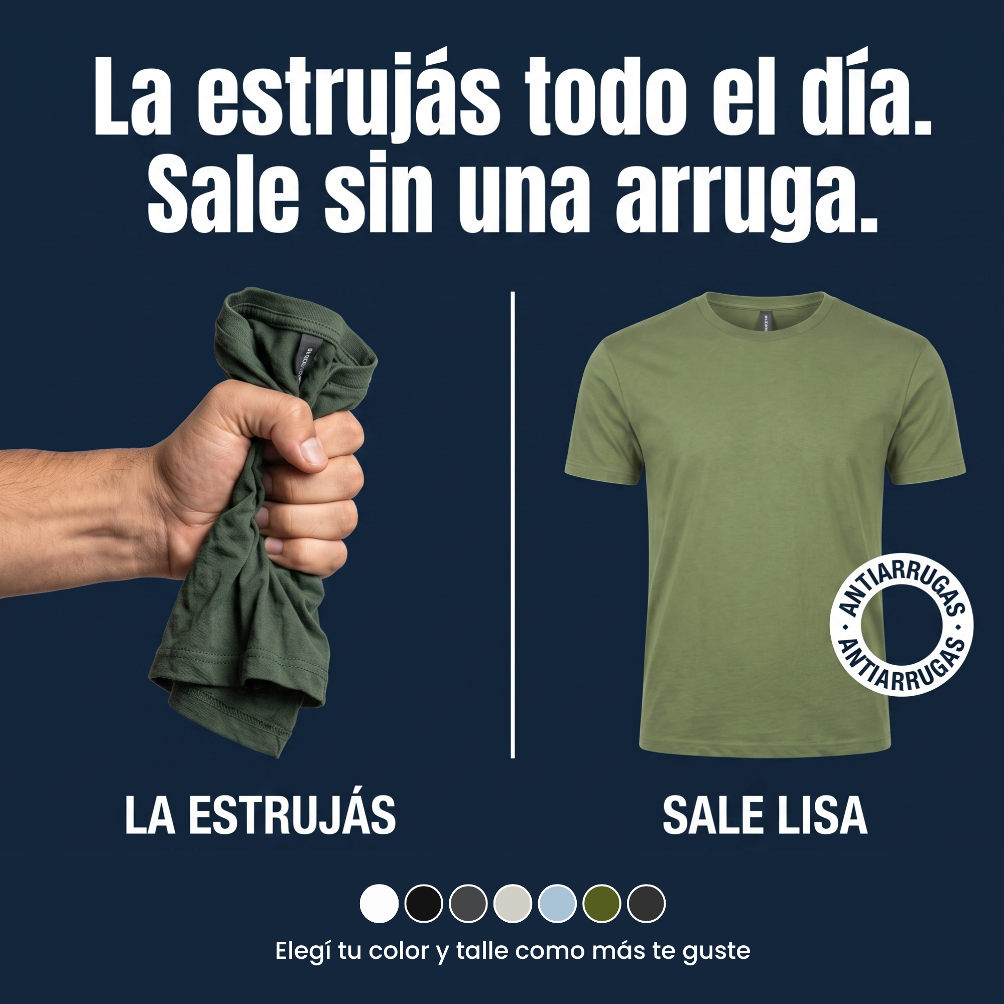 Remera Pima - Moldería Exclusiva