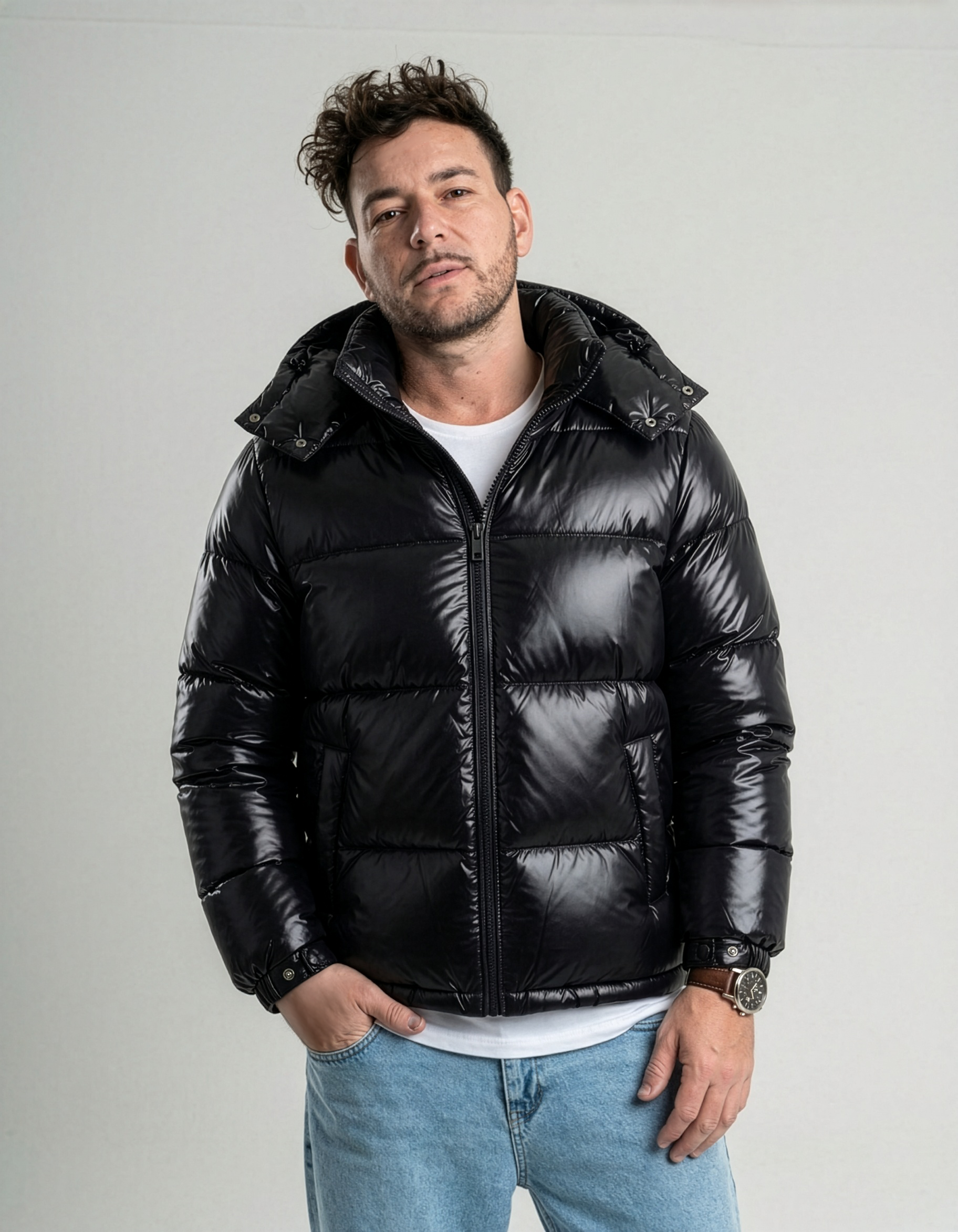 Campera Puffer Elemental